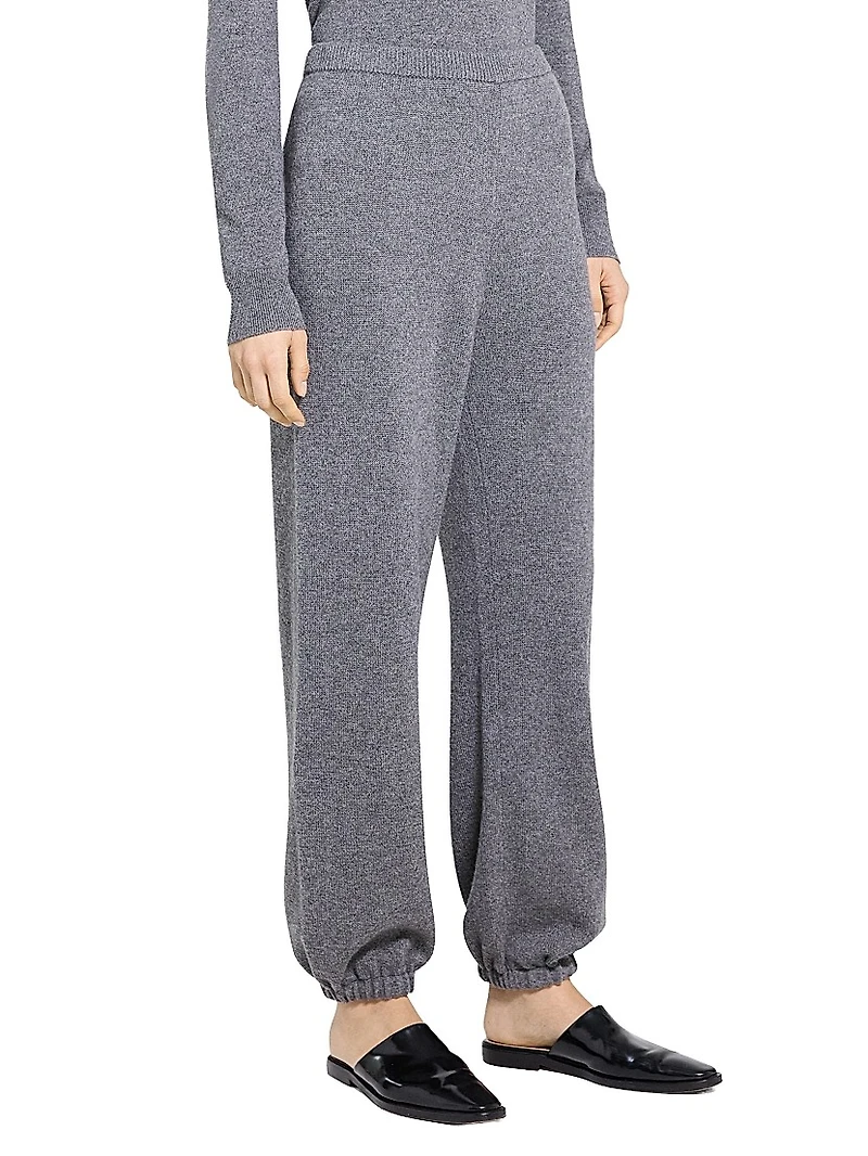 Heathered Cashmere Sweatpants