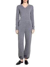 Heathered Cashmere Sweatpants