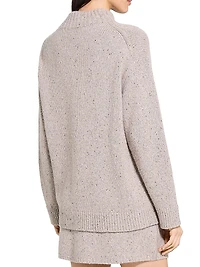 Oversized Drawstring Wool-Blend Sweater
