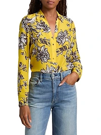 Eloise Floral Silk Shirt