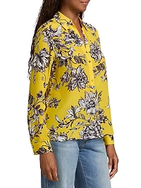 Eloise Floral Silk Shirt