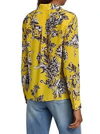Eloise Floral Silk Shirt