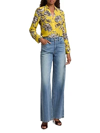 Eloise Floral Silk Shirt