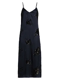 Shannon Sequin Midi-Dress
