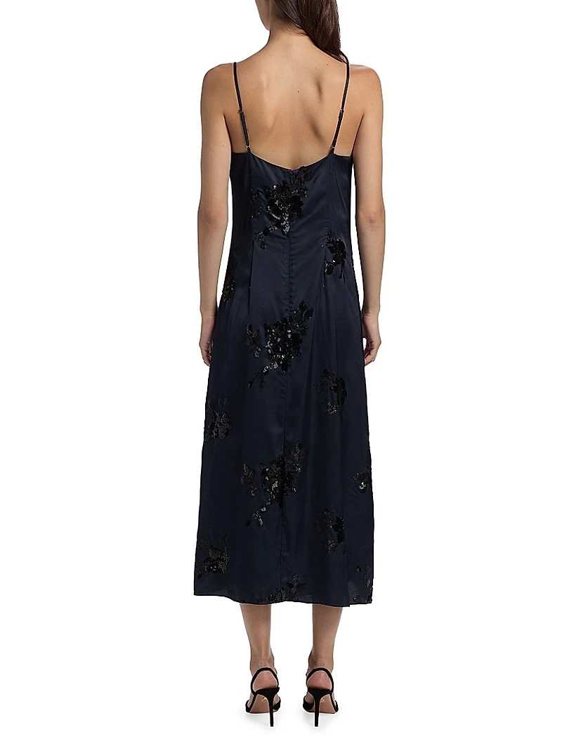 Shannon Sequin Midi-Dress