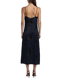 Shannon Sequin Midi-Dress