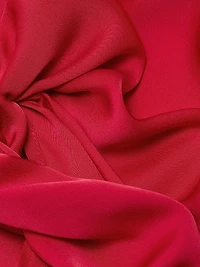 Krista Satin V-Neck Top