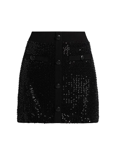 Ashley Sequined Miniskirt