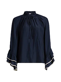 Tieneck Blouse