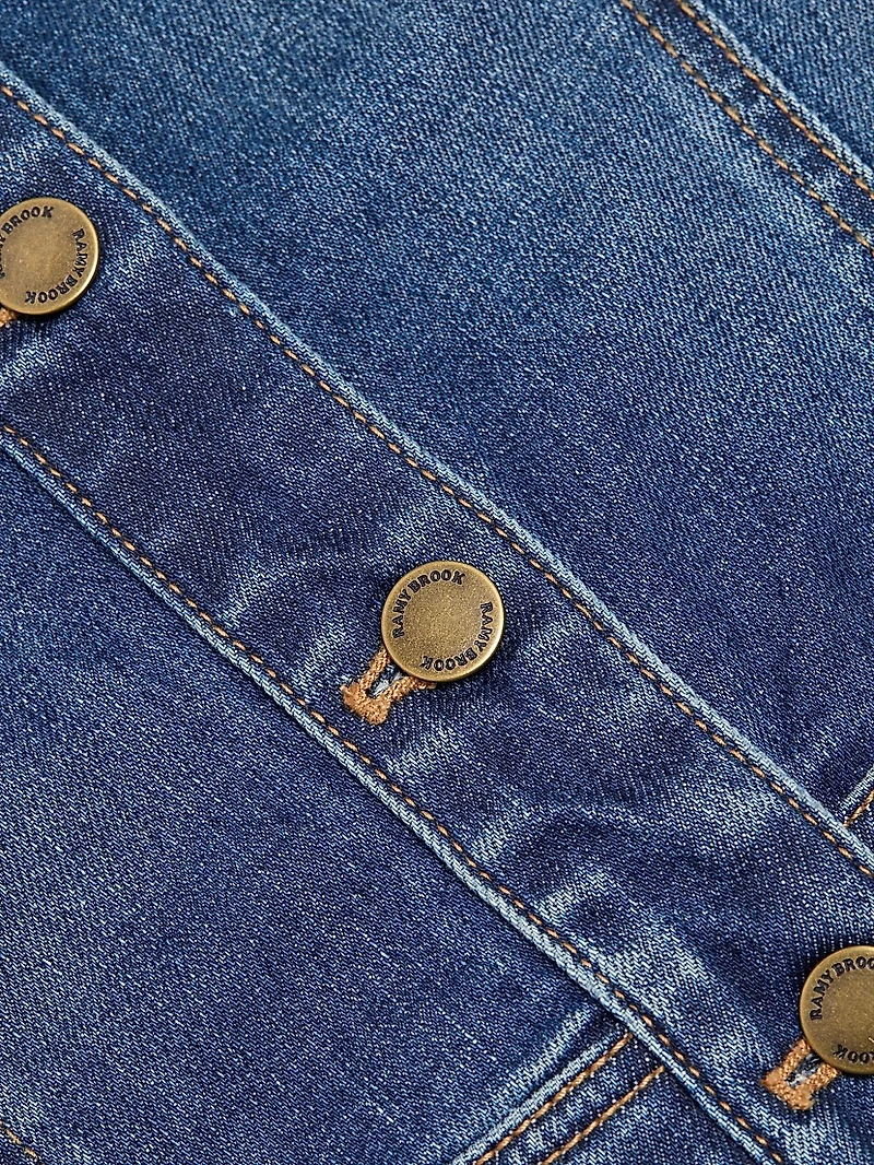 Madeleine Sleeveless Denim Maxi Dress