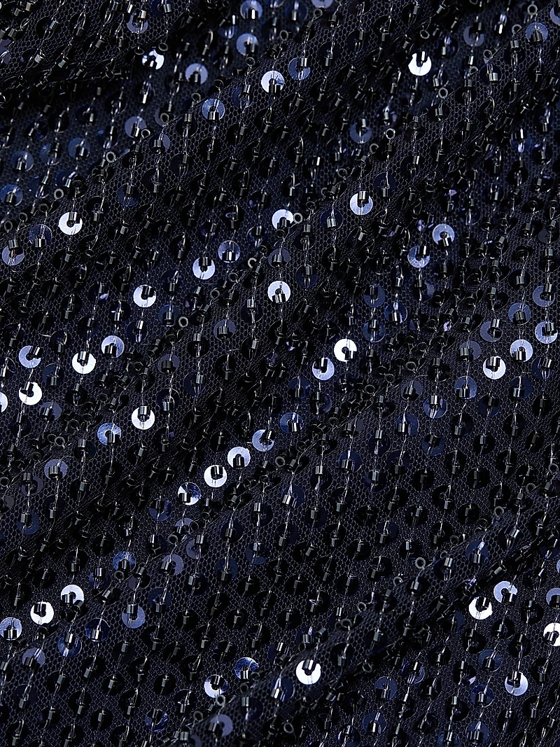 Andrea Sequined Sleeveless Minidress