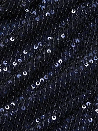 Andrea Sequined Sleeveless Minidress