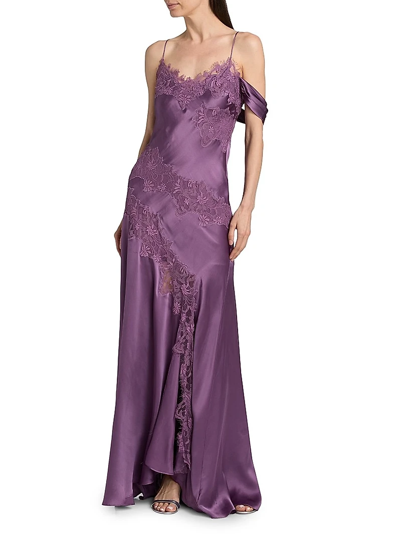 Reese Cascade Lace Gown