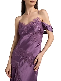 Reese Cascade Lace Gown