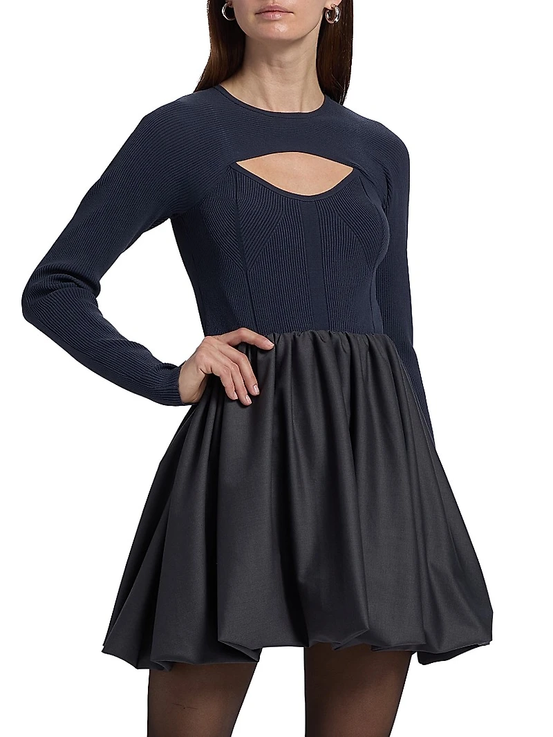Madelyn Fit & Flare Minidress