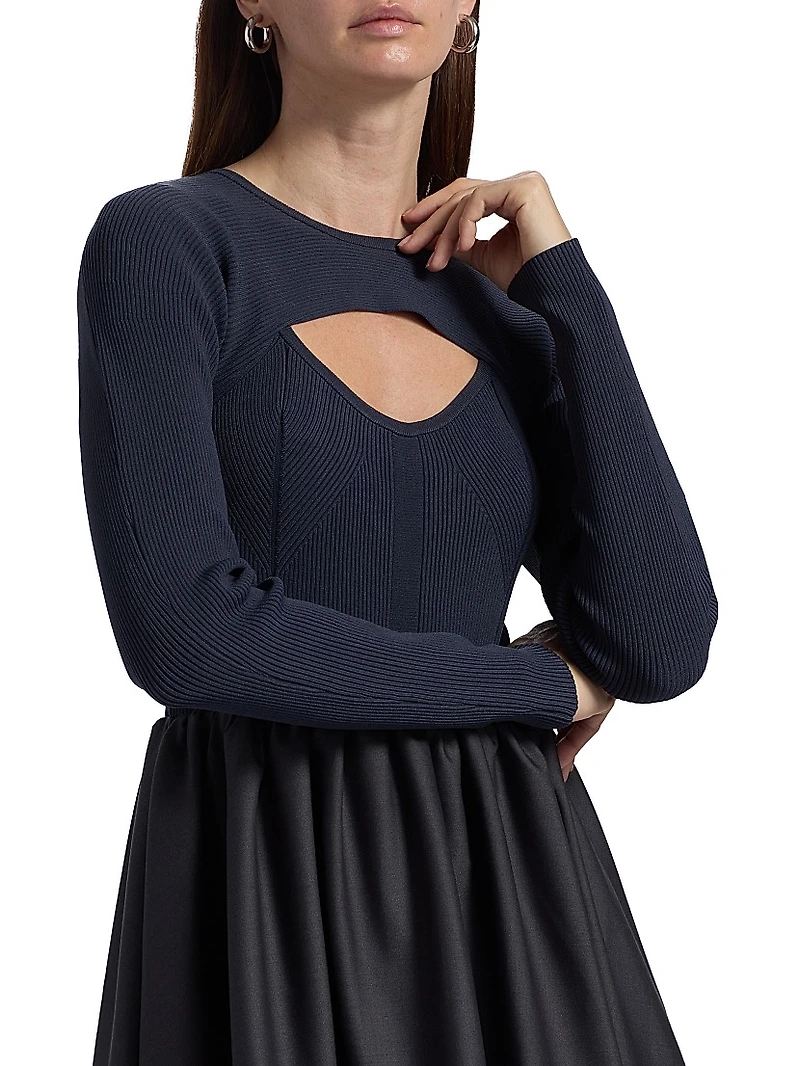 Madelyn Fit & Flare Minidress