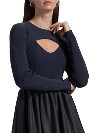 Madelyn Fit & Flare Minidress