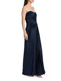Joyceann Strapless Gown