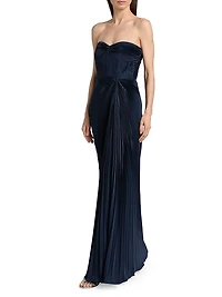 Joyceann Strapless Gown