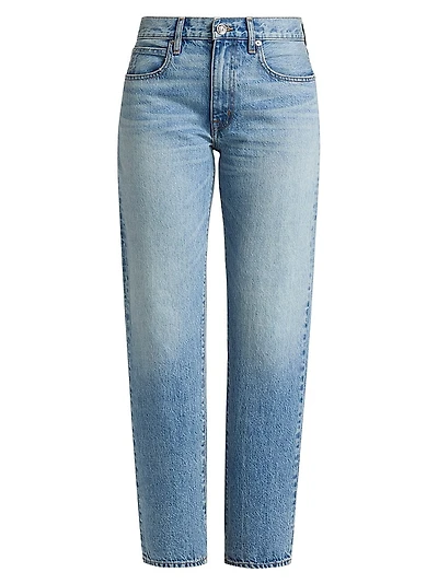 Kendra High-Rise Straight Jeans