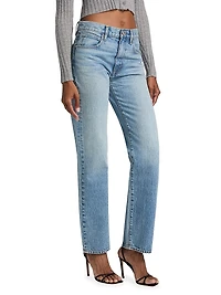 Kendra High-Rise Straight Jeans