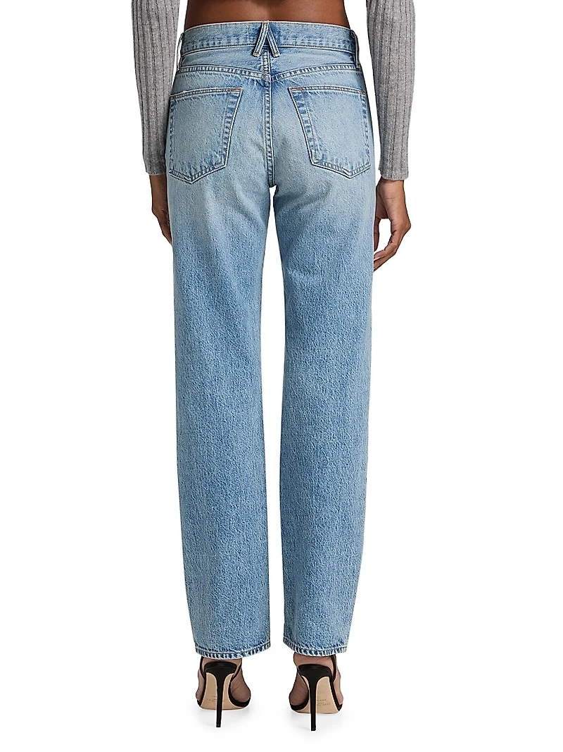 Kendra High-Rise Straight Jeans