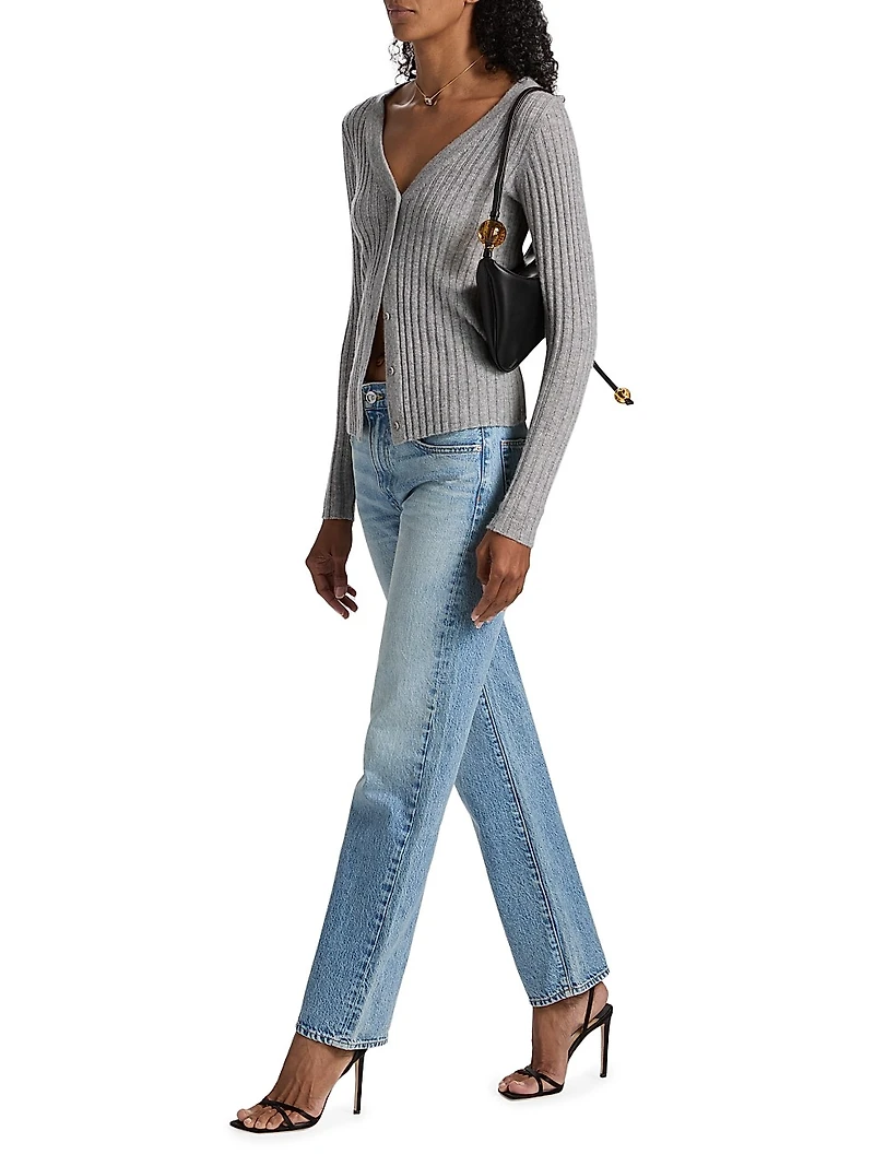 Kendra High-Rise Straight Jeans