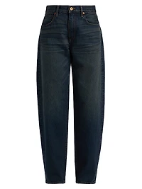 Ella Baggy-Fit Barrel-Leg Jeans
