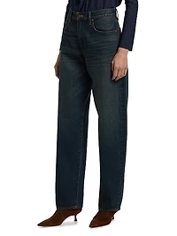 Ella Baggy-Fit Barrel-Leg Jeans