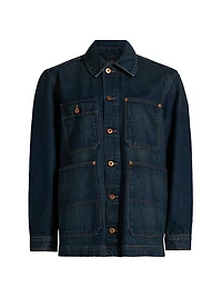 Worker Dark-Wash Denim Jacket