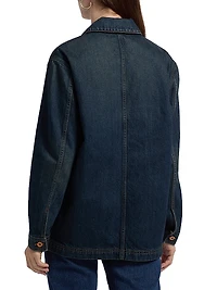 Worker Dark-Wash Denim Jacket