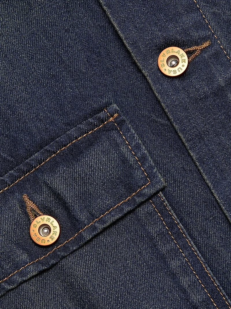 Worker Dark-Wash Denim Jacket