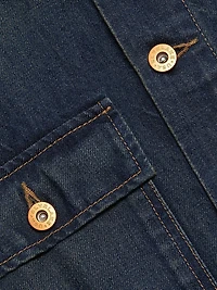 Worker Dark-Wash Denim Jacket