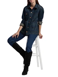 Worker Dark-Wash Denim Jacket