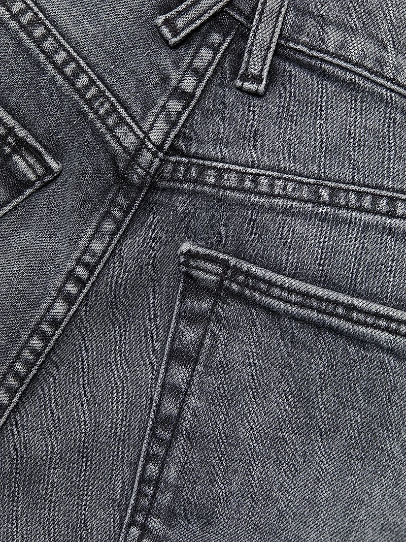 London High-Rise Straight Jeans