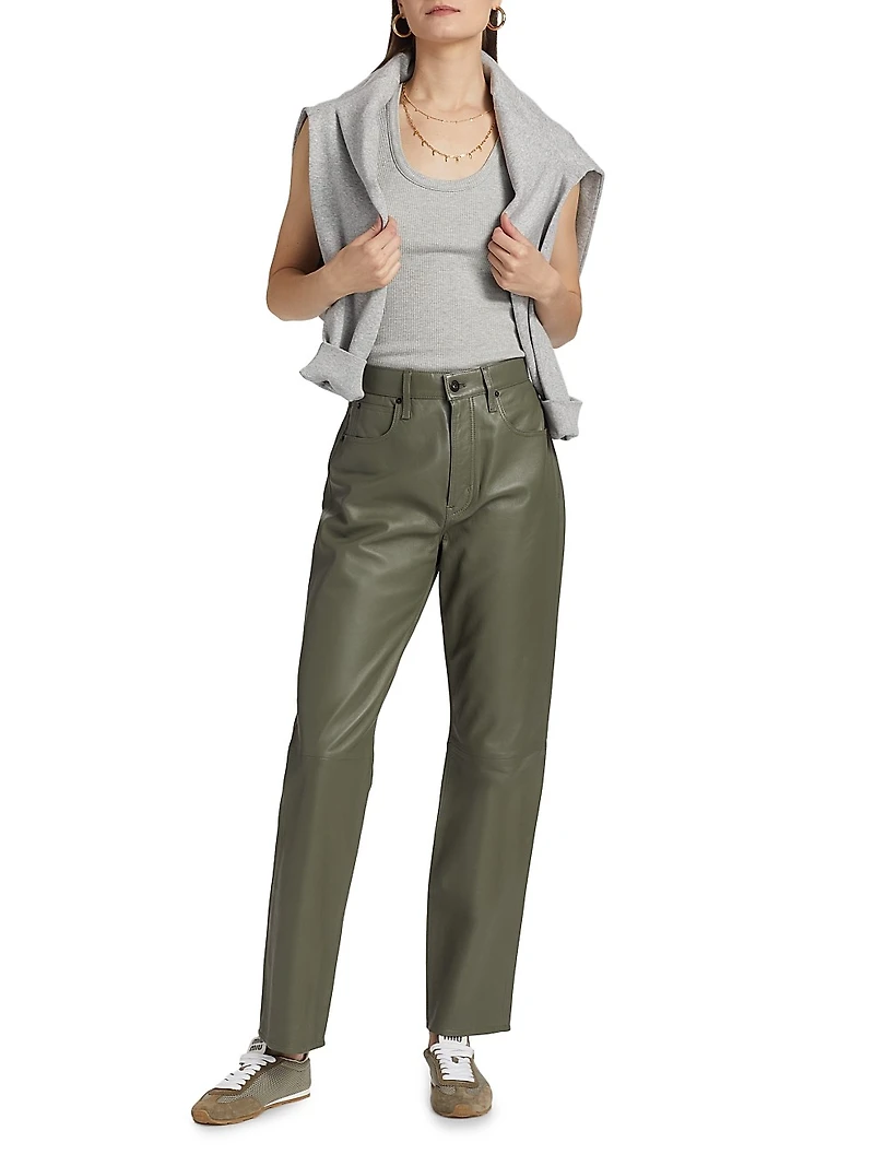 London Leather Pants