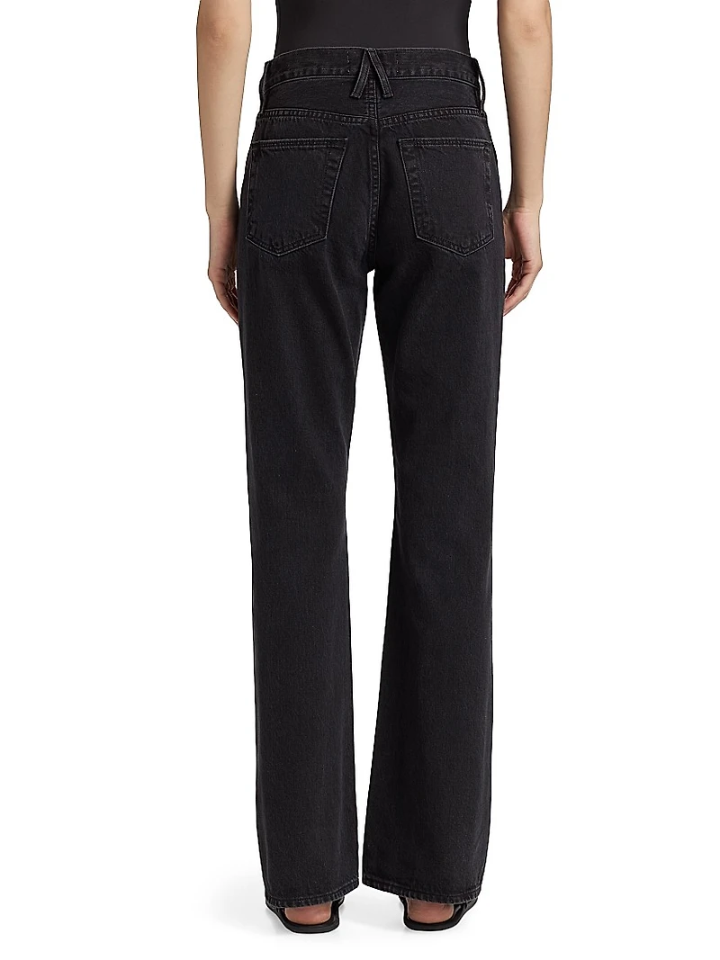 Anita High-Rise Boot-Cut Jeans