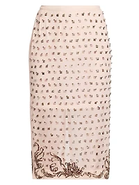 Sonka Embellished Pencil Skirt
