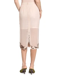 Sonka Embellished Pencil Skirt
