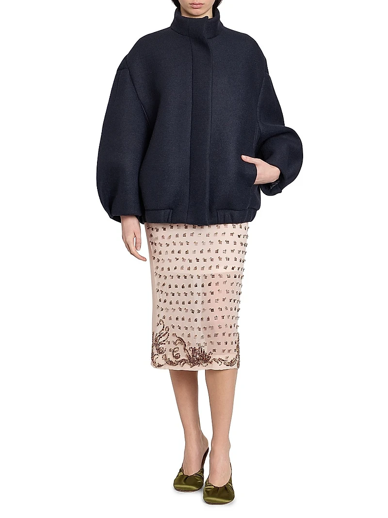 Sonka Embellished Pencil Skirt