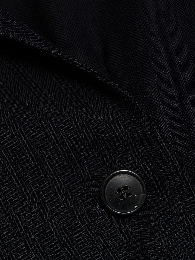 Double-Breasted Wool Blazer