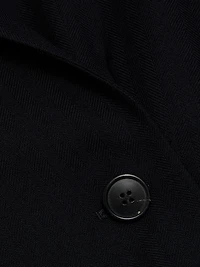 Double-Breasted Wool Blazer