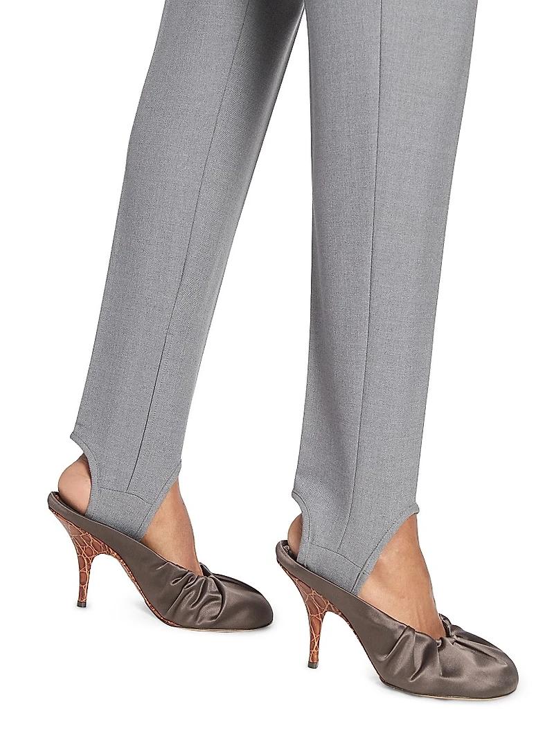 Pandora Stretch Wool Stirrup Pants
