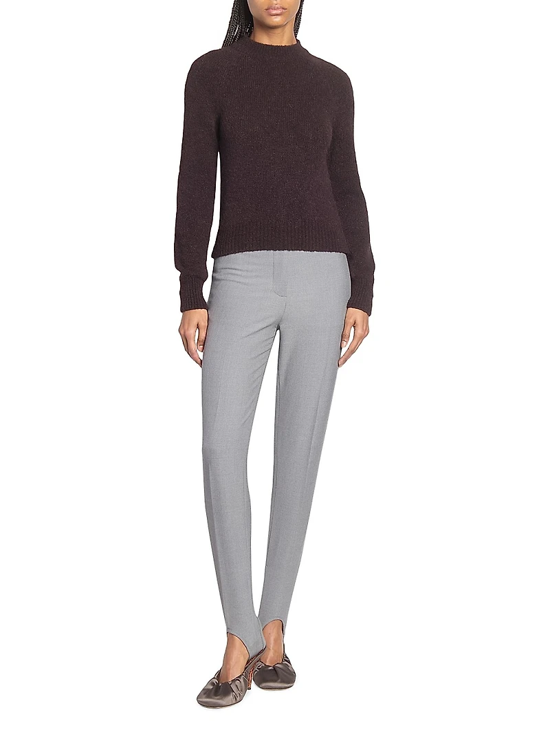 Pandora Stretch Wool Stirrup Pants
