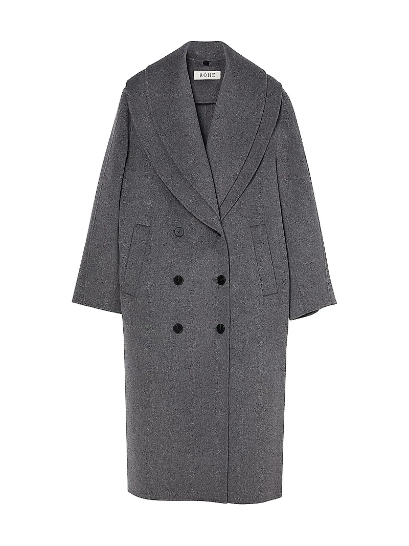 Signature Double-Faced Scarf Coat