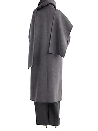 Signature Double-Faced Scarf Coat