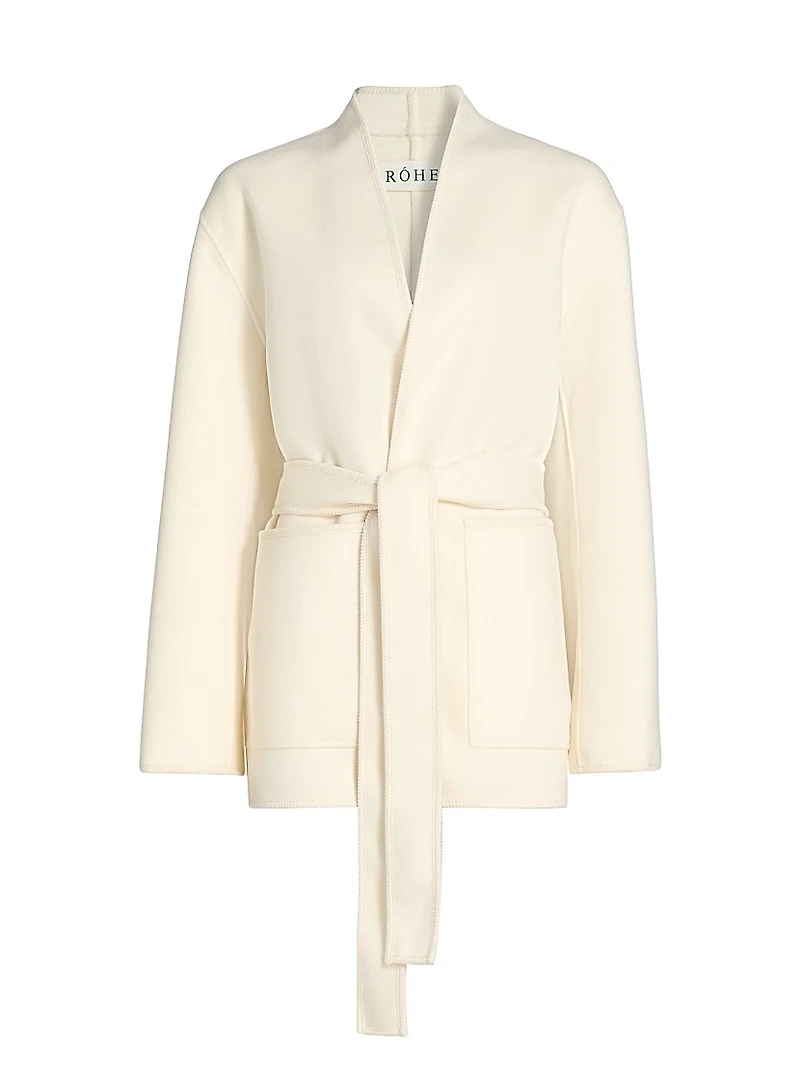 Double-Faced Wool Jacket