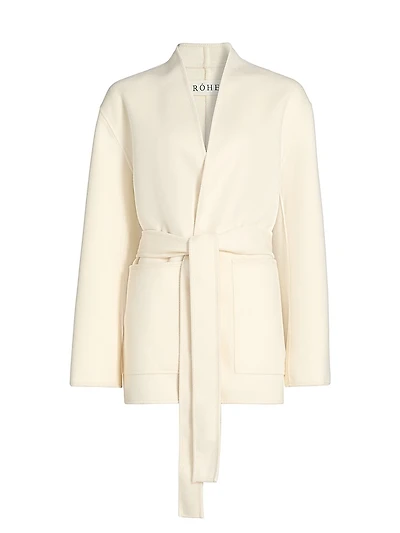 Double-Faced Wool Jacket