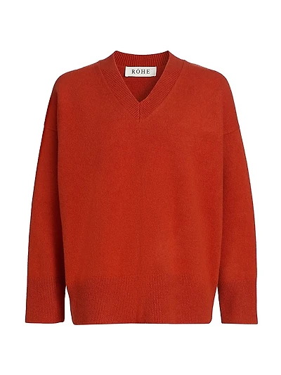 Classic Wool V-Neck Sweater