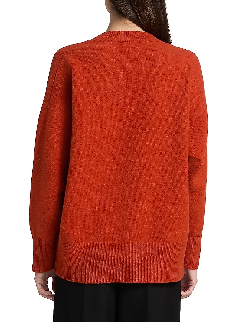 Classic Wool V-Neck Sweater